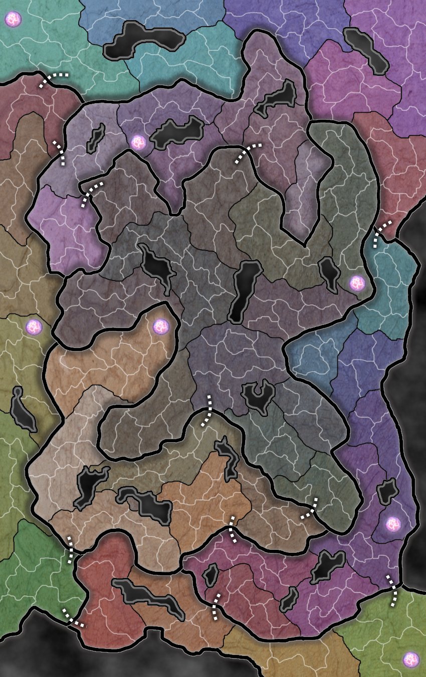 the map
